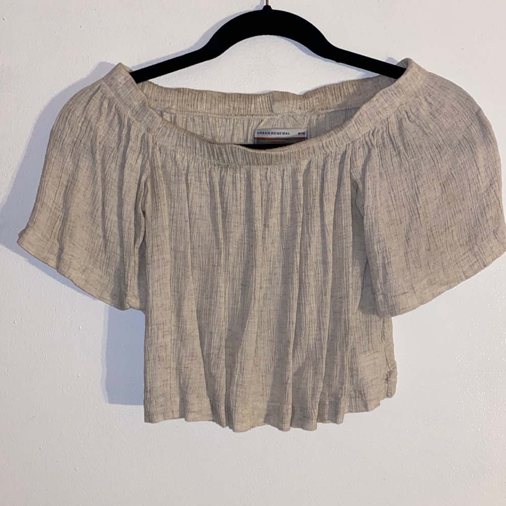 URBAN RENEWAL off-the-shoulder top